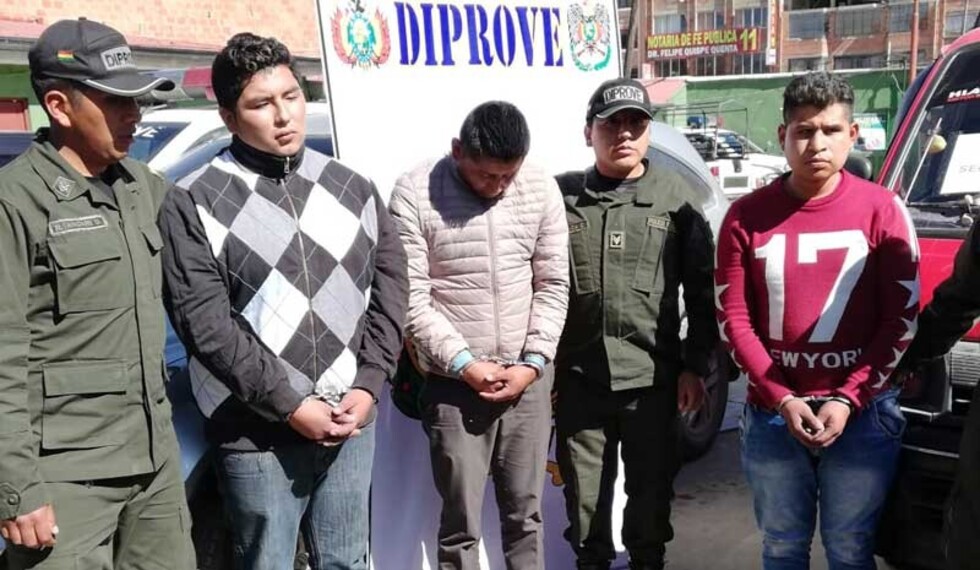 Cae banda de ladrones de autopartes en El Alto
