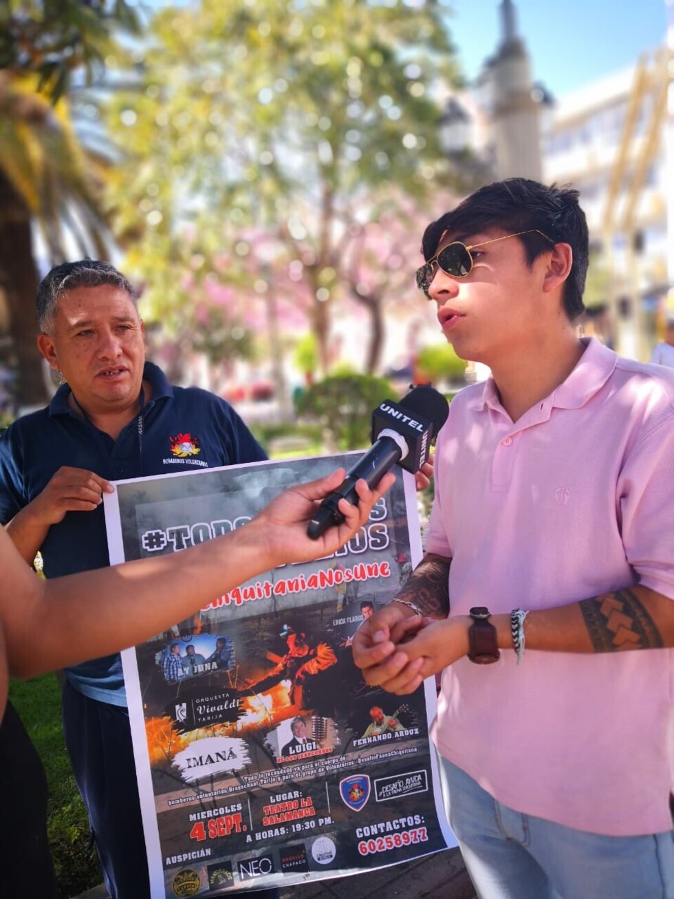 Festival en Tarija busca recaudar fondos para los bomberos voluntarios