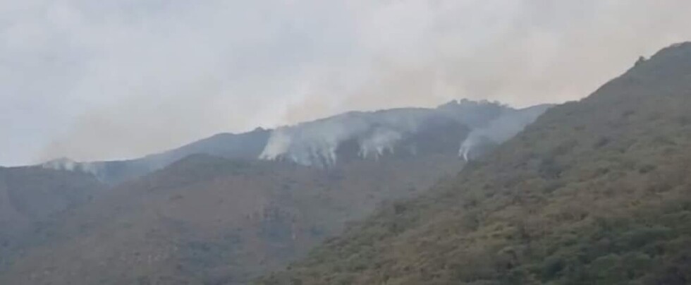 Frontera: Reportan incendio cercano al tunel Alarache-Bermejo