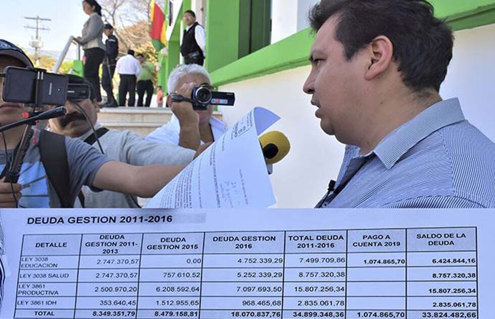 Paralizan entrega del desayuno escolar en Yacuiba
