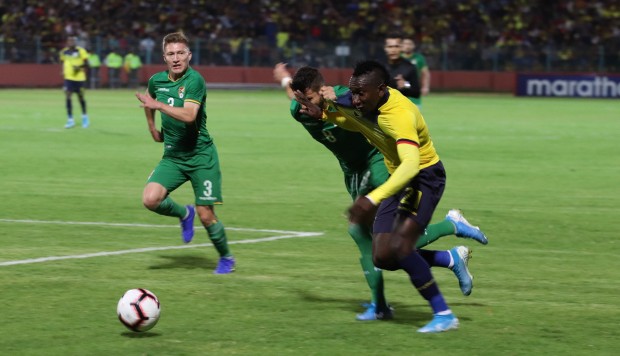 Bolivia perdió 3-0 con Ecuador en el amistoso
