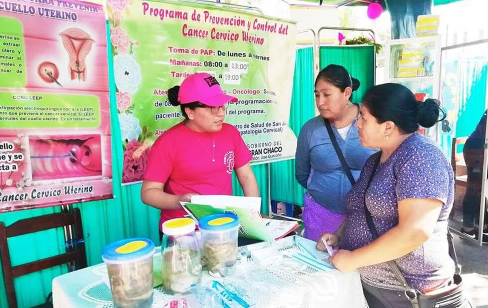 Crece interés por plan contra el cáncer cervical en Yacuiba