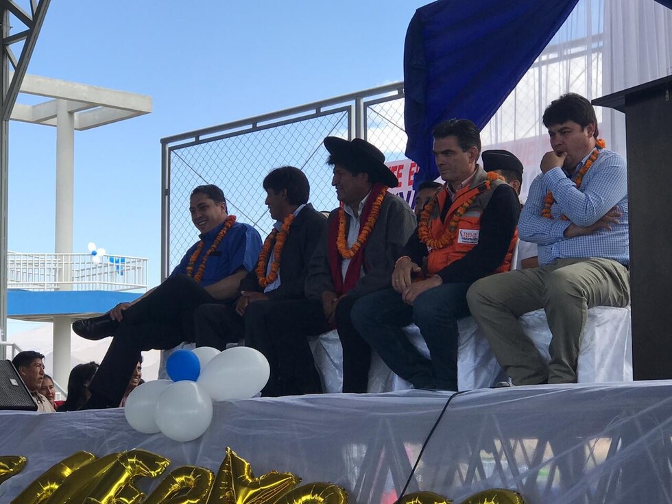Presidente entrega la unidad educativa 'Valle Hermoso' en Tarija