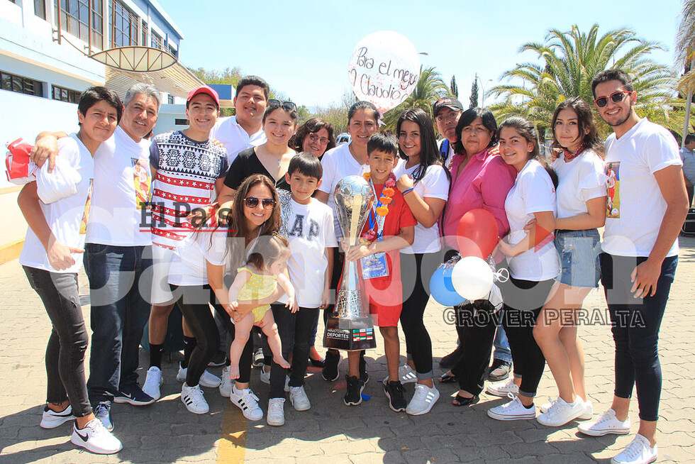 Recibimiento a los campeones de los Juegos Plurinacionales