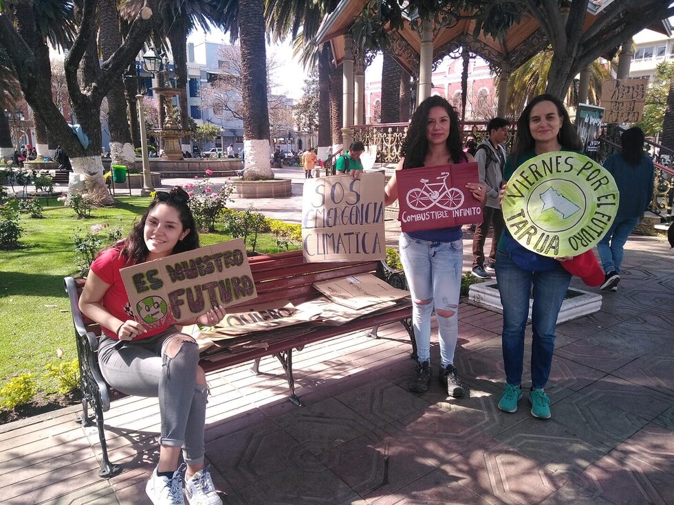 Tarija se suma al Friday for Future contra la contaminación