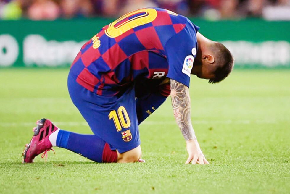 Barcelona ganó con lo justo y se lesionó Lionel Messi