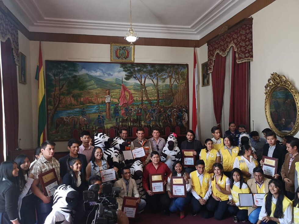 Reconocen activismo de jóvenes en Tarija