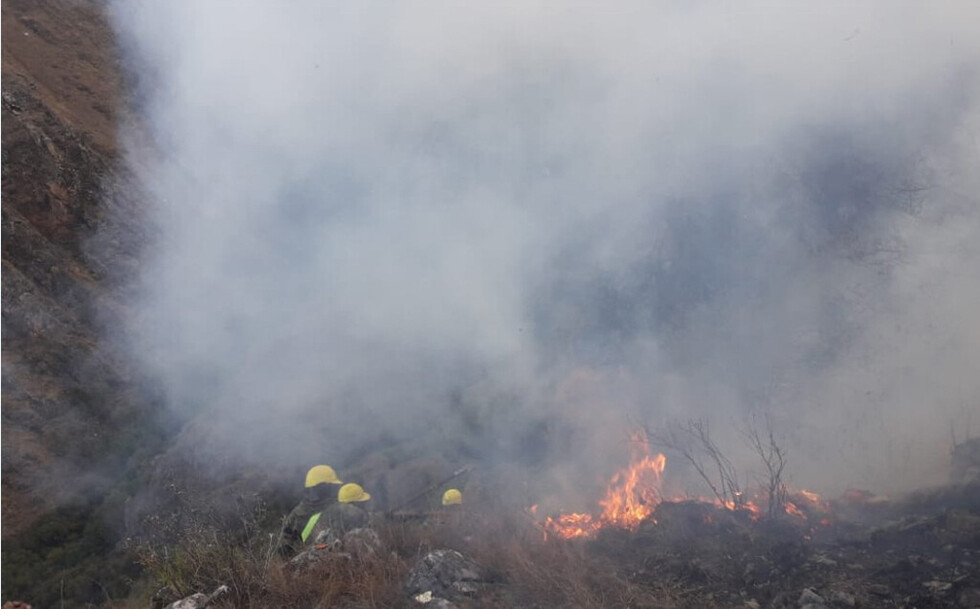 Incendio en Tarija está  incontrolable, ya son 7 días