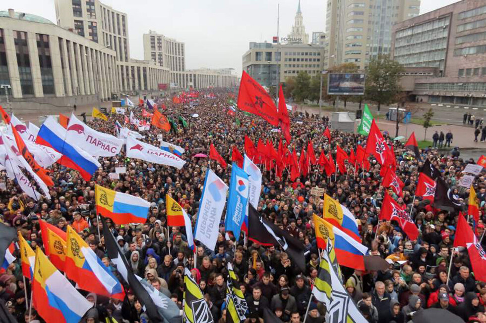 Moscú: Exigen liberación de manifestantes