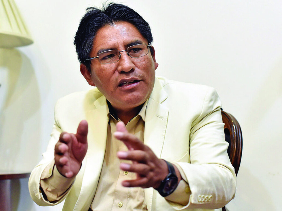 Patzi descarta nuevas obras para La Paz en el 2020