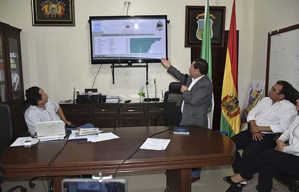 Yacuiba lidera ranking nacional de transparencia