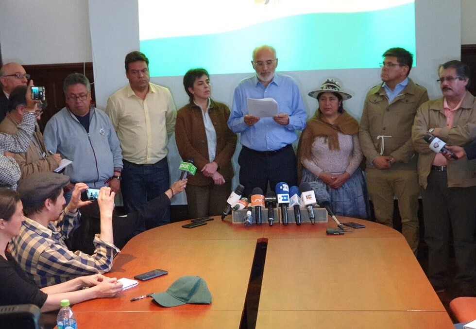 Coordinadora rechaza resultado del TSE y desconoce el triunfo del MAS