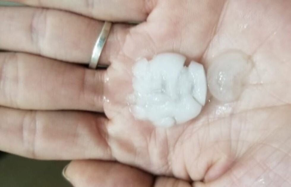 ENDE atribuye al granizo el corte de luz de una hora