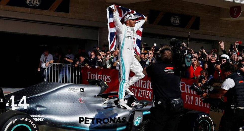 Hamilton salió campeón del mundo por sexta vez