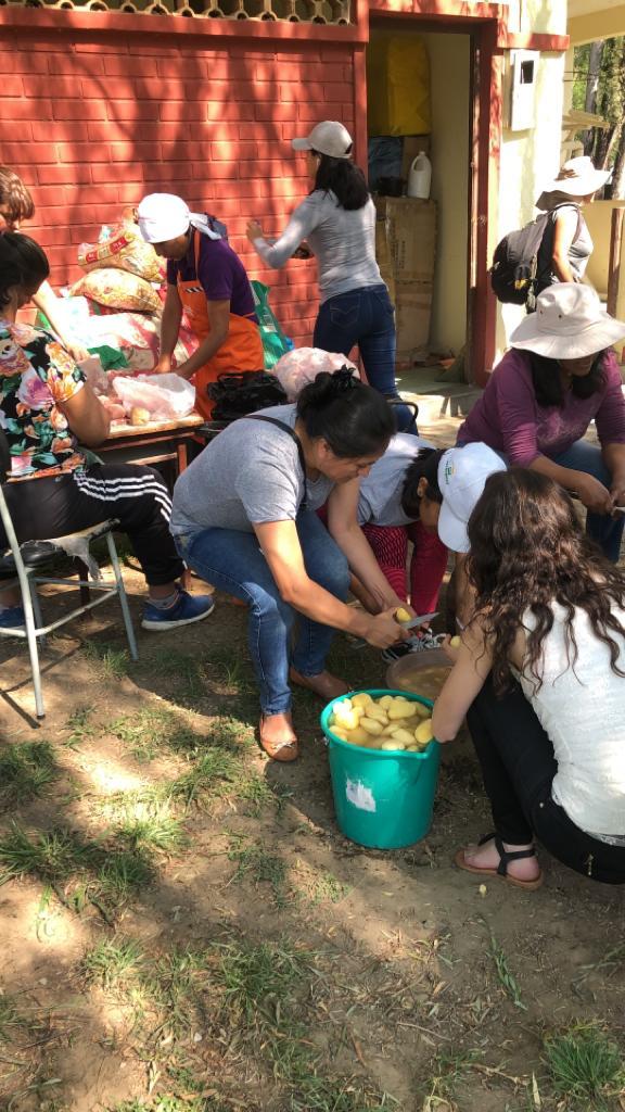 Municipio prepara "olla común" para población de Cercado-Tarija