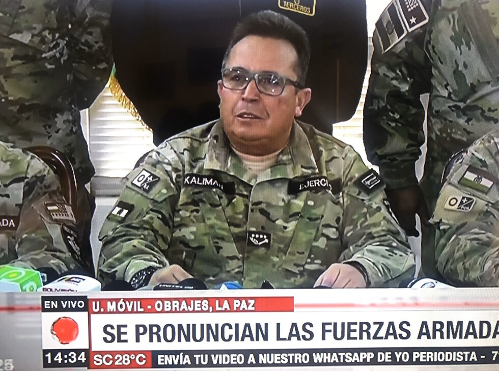 FFAA pide solucionar los problemas políticos antes de llegar a “momentos irreversibles”
