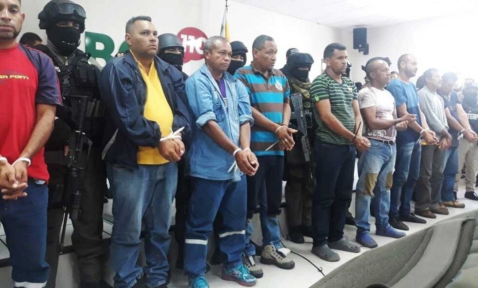 Presentan a nueve venezolanos implicados en presunta sedición