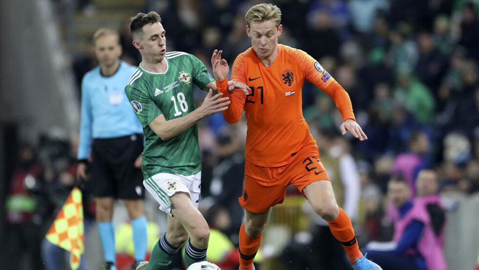 Holanda y Frenkie de Jong clasifican a la Eurocopa 2020