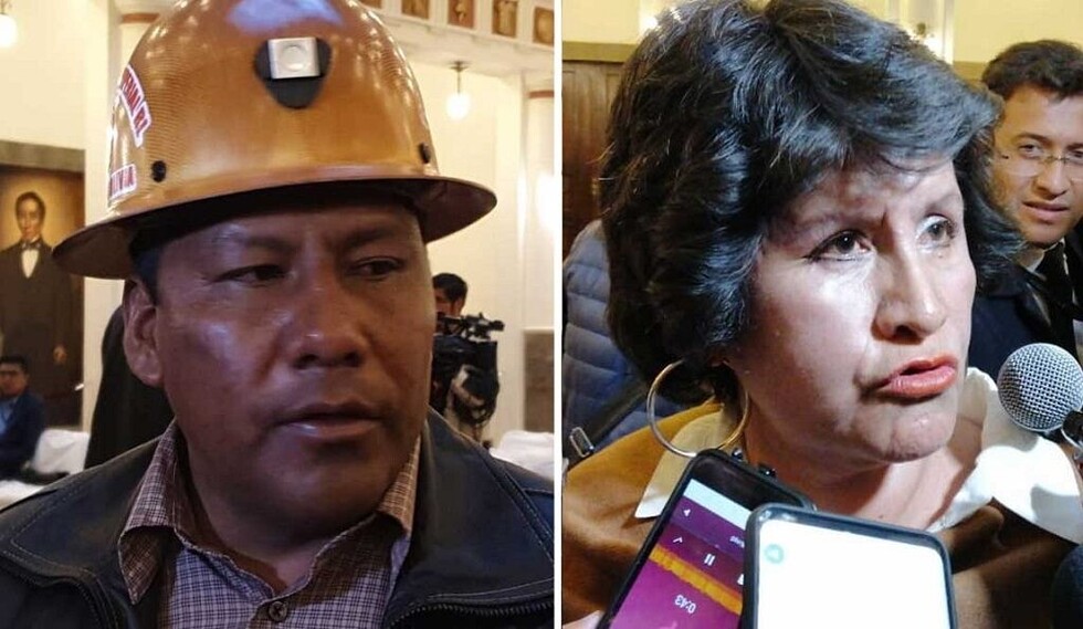 Áñez posesiona a ministros de Minería y de Educación