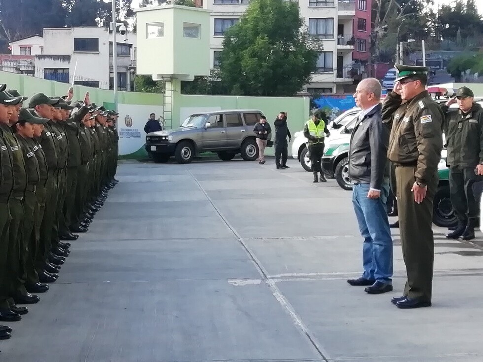 Ministerio de Gobierno y Policía lanzan plan de seguridad integral 'Todos por Bolivia'