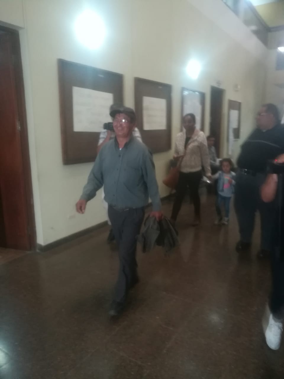 Condori se presenta al juzgado y deja de ser "rebelde"