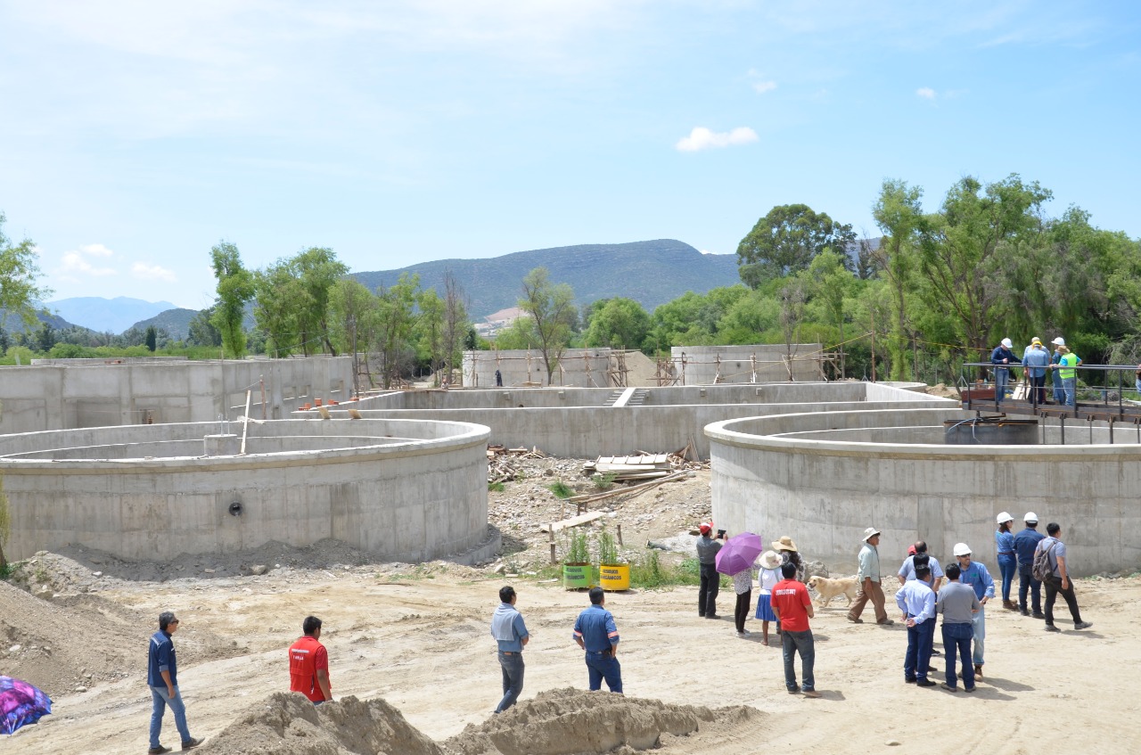Planta de San Blas, Oliva verifica 60% de avance