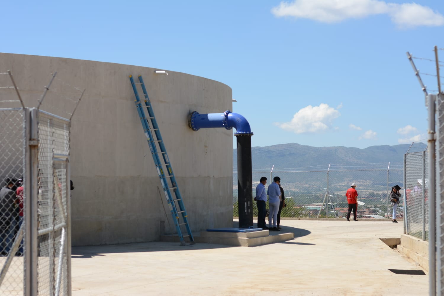 En abril funcionará el tanque que dará agua al Distrito 10