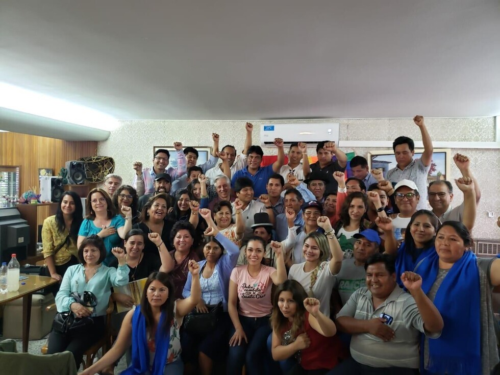 ¿Qué tarijeños acompañaron a Evo en Buenos Aires?