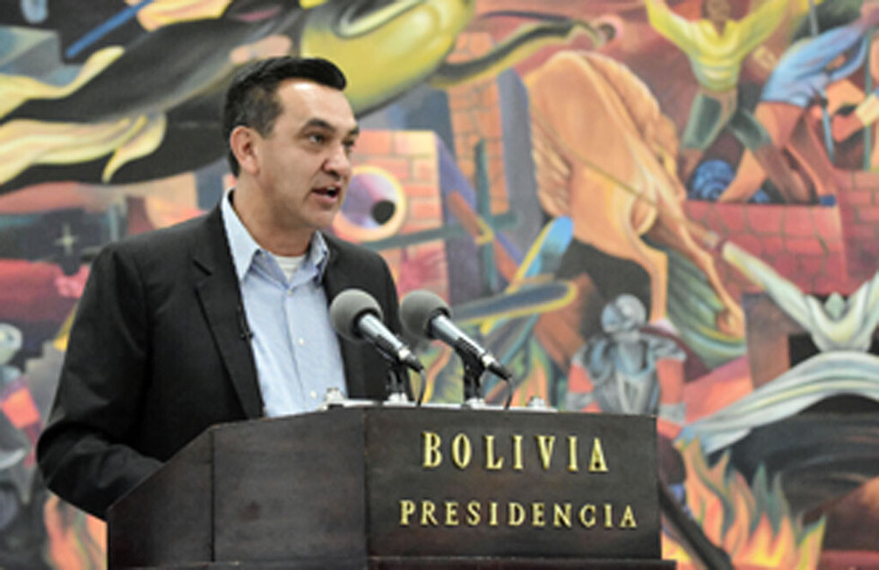 Núñez: Evo tiene intenciones de dividir Bolivia