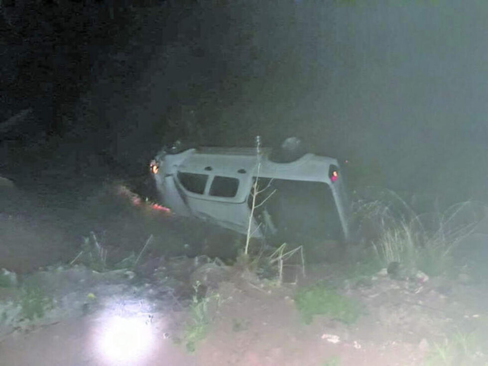 Un ladrón se embarrancó tras intentar darse a la fuga