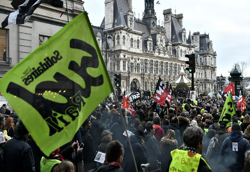 Marcha en París termina en enfrentamientos