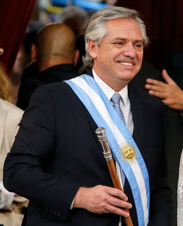 Respaldo a Fernández bate récord en Argentina