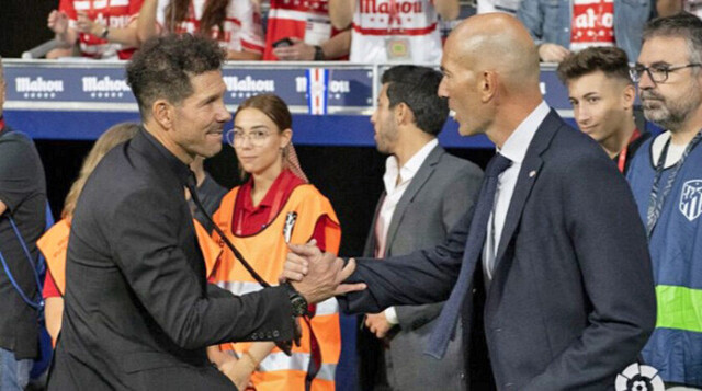 Zinedine Zidane y Diego Simeone, máxima igualdad