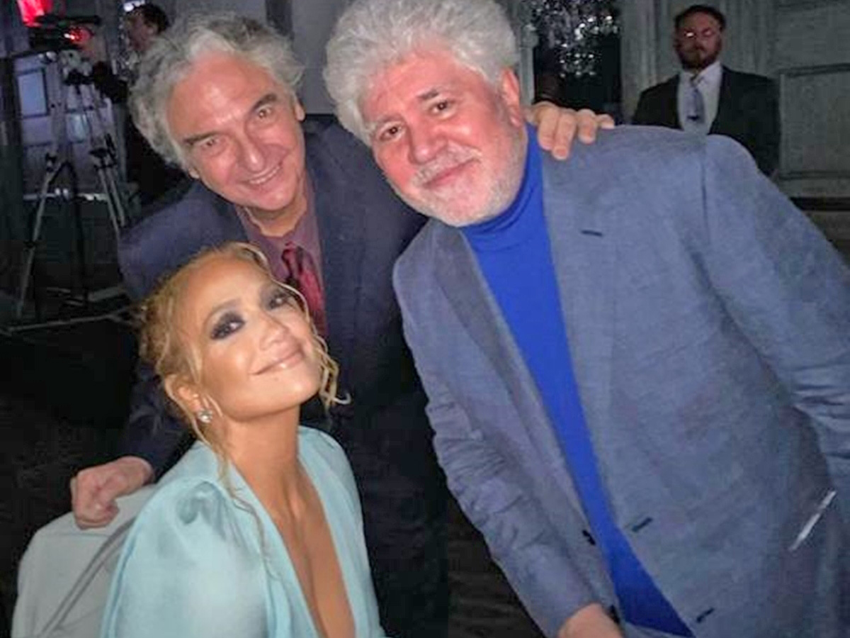 JLo conoció al director Pedro Almodóvar