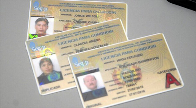 Estafa: pagó Bs 450 por licencia de conducir "trucha"