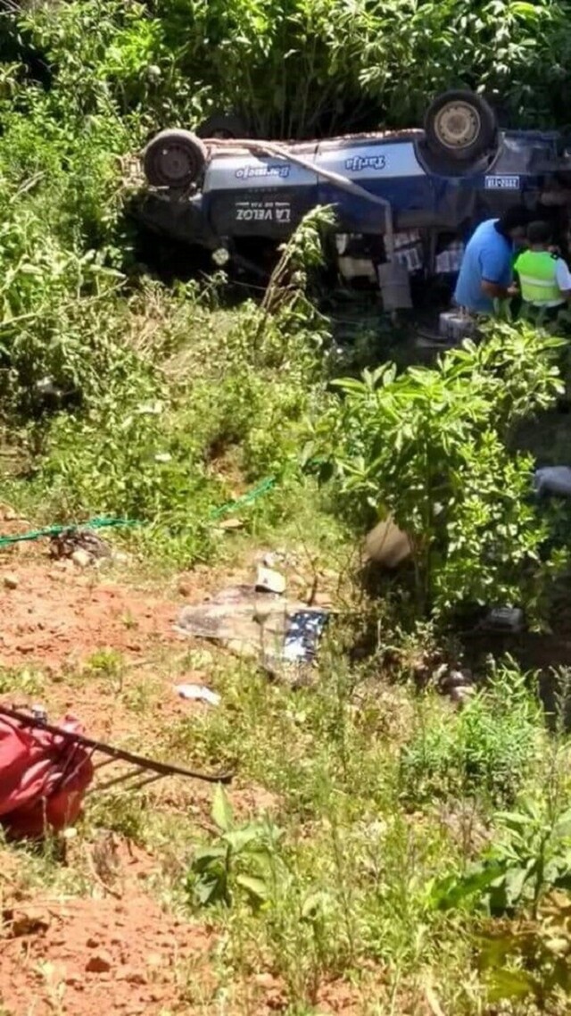 Reportan cuatro heridos en accidente de tránsito en la ruta Palos Blancos -Entre Ríos