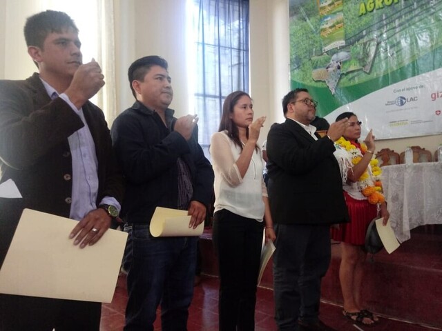 OAP, Senasag, Iniaf y Dicoin cambian de directores en Tarija
