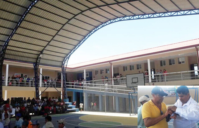 Evo participa vía telefónica en entrega de una obra pública en Yucumo-Beni