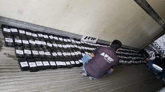 Secuestran 207 kilos de cocaína en la frontera de Yacuiba