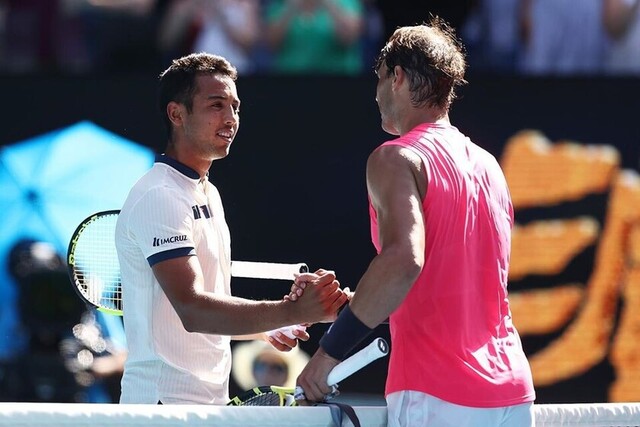 Hugo Dellien pierde ante Rafael Nadal