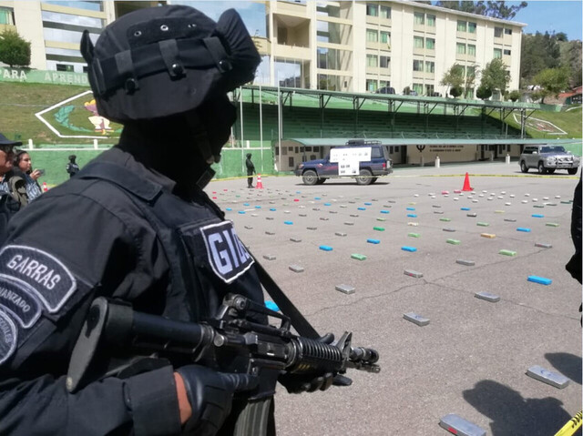 Secuestran 250 kg de droga valuados en $us 1 millón
