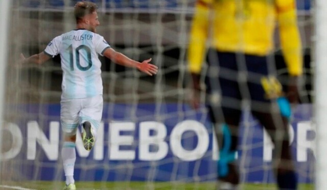 Argentina superó a Ecuador y se puso a tiro en el Sub-23