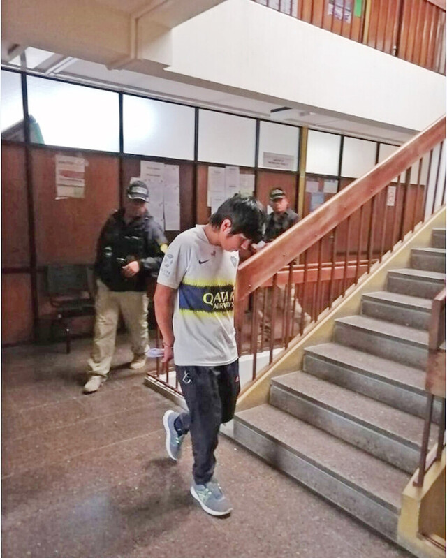 Al penal 1 de 4 sujetos que casi robaron un auto en Tarija