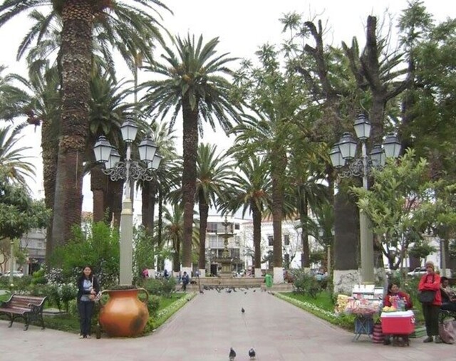 Con Bs 80 mil buscan remozar la iluminación de la plaza central