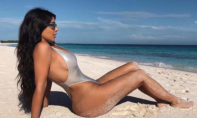 Kim sube fotos tomadas  por Kanye