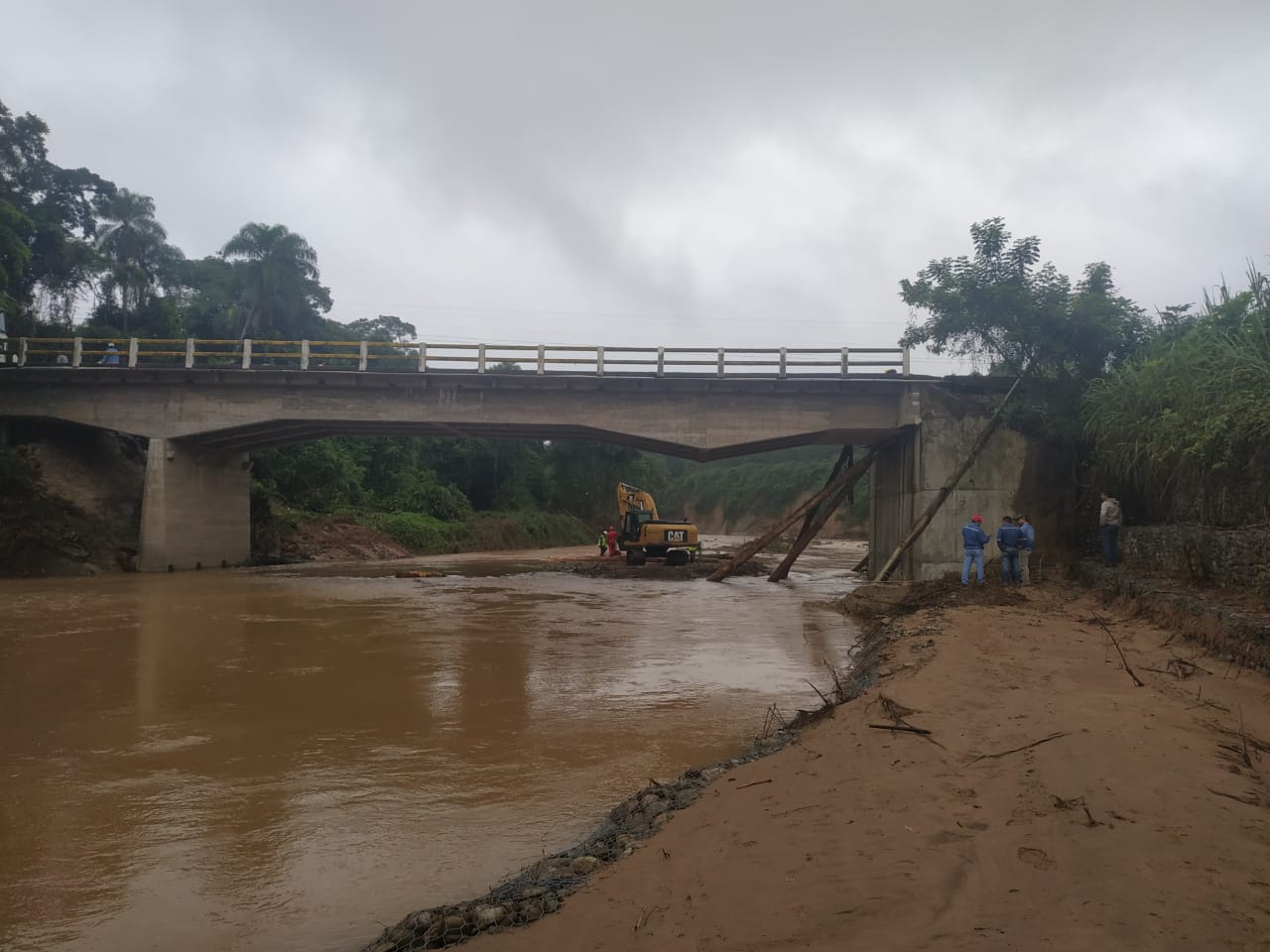Paso en San Telmo, tramo Tarija-Bermejo, está condicionado a factores climatológicos