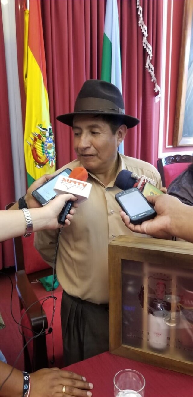 Quispe visita Tarija: Verificará proyectos realizados con el Fondo de Desarrollo Indígena