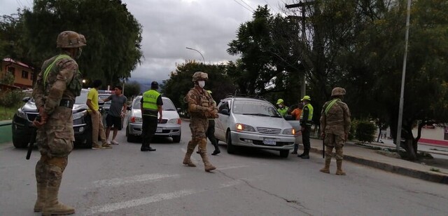 En el segundo día de cuarentena arrestaron a 88 personas en Tarija