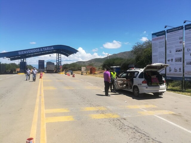 Se habilitan puntos de control en los 11 municipios de Tarija por el Coronavirus