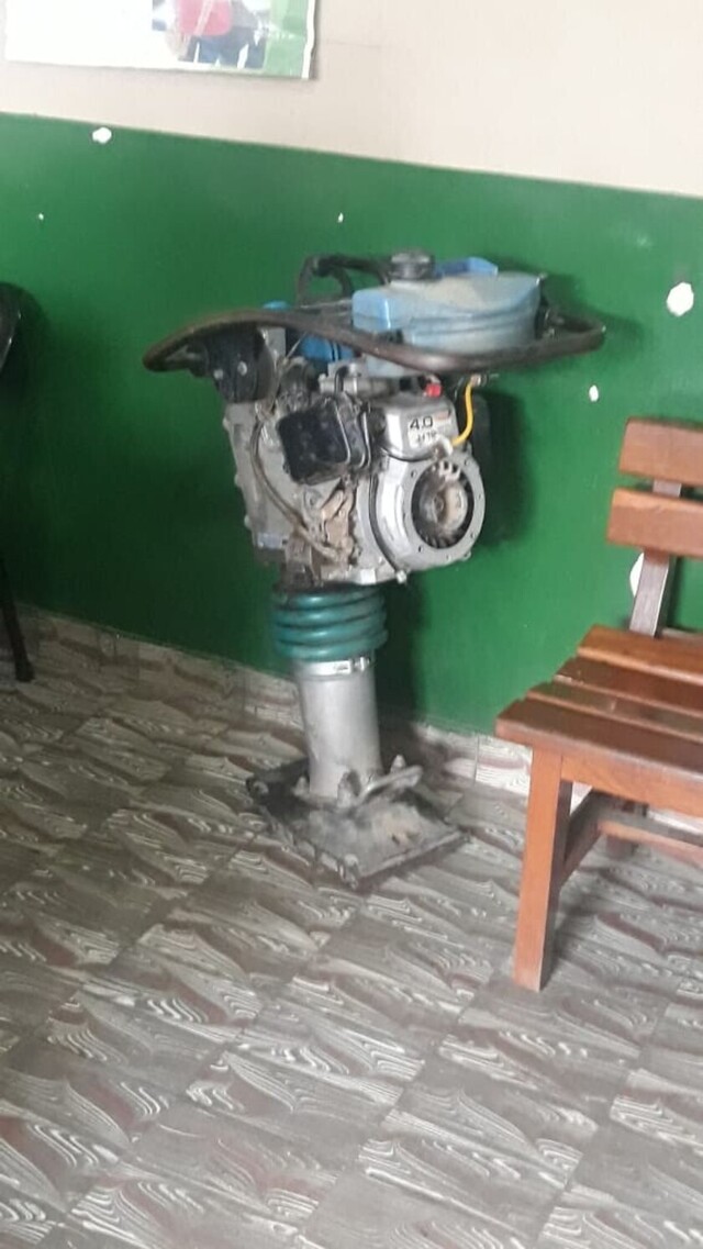Policía recupera objetos robados a constructora